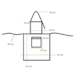 Avental de Cozinha com Bordado - Coleção Galo Azul - Image 3