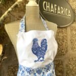 Avental de Cozinha com Bordado - Coleção Galo Azul - Image 2