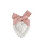 Gesso Coração Bordado Pequeno Marquise - Mathilde M