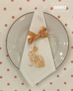 Guardanapo Linho c/ Ajur - Coleção Páscoa - Image 3