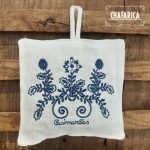 Almofada de Lavanda Bordado Azul