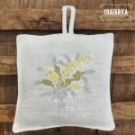 Almofada de Lavanda Bordado Flores