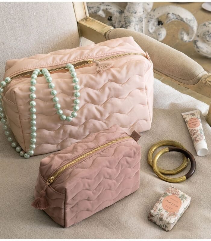 Necessaire Retangular Rosa Pálido - Mathilde M - Image 2