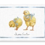 Pintainho "Happy Easter" | Individual | Linho