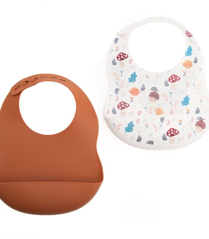 Conjunto 2 Babetes Silicone - Image 1