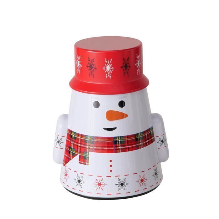 2058437-chafarica-guimaraes-portugal-lata-natal-boneco-neve-snow-man-armazenamento-decor-decoração-casa-home-mesa-ceia- Lata Boneco de Neve - Image 1