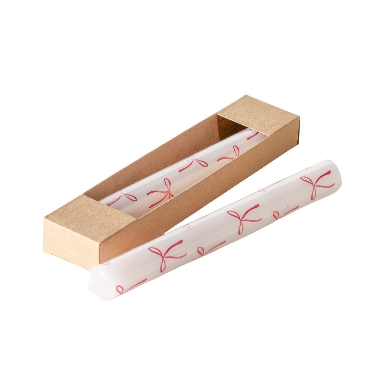 2059563-chafarica-guimaraes-portugal-conjunto-2-velas-laços-red-vermelhos-casa-quarto-decor-porta-velas-home-decor-candle-bow-cera-sem-aroma-cheiro Conjunto de Duas Velas Cônicas - Coleção Laço - Image 1