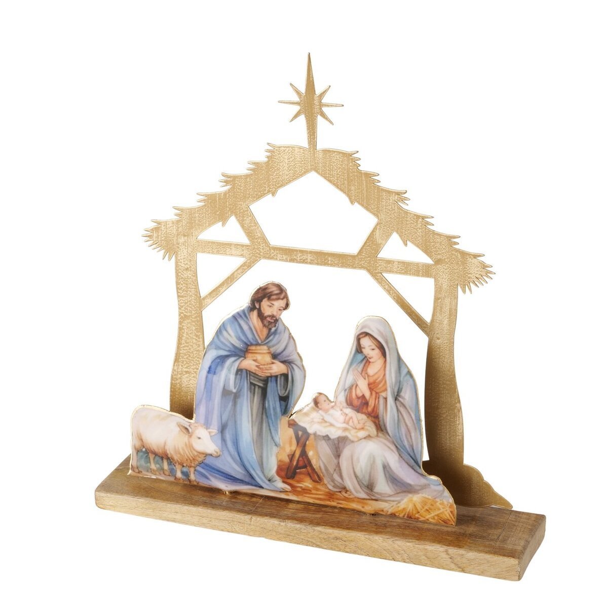 2070182-chafarica-guimaraes-portugal-natividade-nativity-natal-decor-decoração-casa-sala-sagrada-familia-madeira-pousar-sala-quarto Imagem da Natividade - Image 1