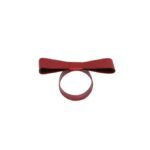 Anel de Guardanapo Vermelho - Coleção Laço - Image 2