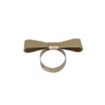 Anel de Guardanapo Dourado - Coleção Laço - Image 2