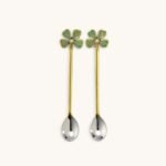 Conjunto de Colheres de Chá Lucky Clover