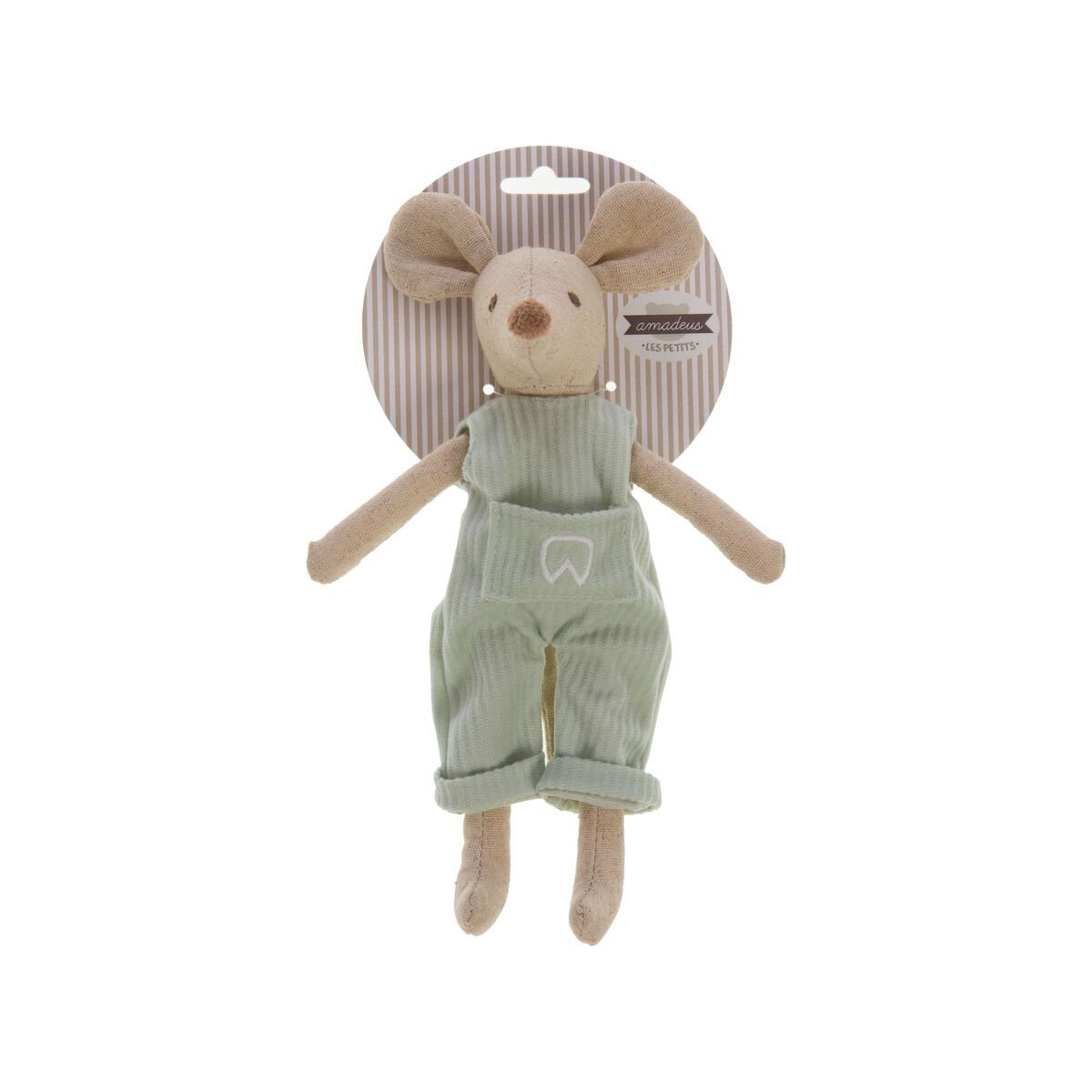 168785-chafarica-guimaraes-portugal-peluche-textil-algodao-cotton-dentes-guardar-animado-divertido-fofo-macio-pequeno-ratinho-criançpas-bebe-kids-baby-moedas-prenda-recompensa Peluche Ratinho dos Dentes - Image 1