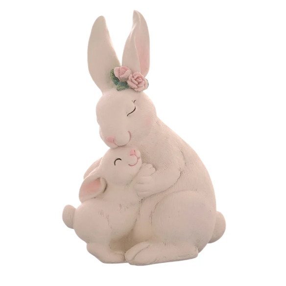 23720-chafarica-guimaraes-portugal-decoraçao-coelhos-mae-filho-bunnys-decoraçao-decor-casa-home-pascoa-easter-amorosos-epoca-especial-oferecer-prenda Coelhos Mãe e Filho - Image 1