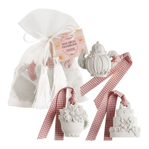 Saquinho com 3 Gessos Macaron Framboesa – Mathilde M