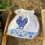 Saco do Pão com Bordado - Coleção Galo Azul - Image 2