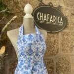 Avental de Cozinha com Pregas - Coleção Galo Azul - Image 2