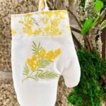 Luva com Bordado - Coleção Mimosas