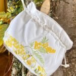 Saco do Pão com Bordado - Coleção Mimosas