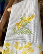 Pano de Favo com Bordado - Coleção Mimosas - Image 2