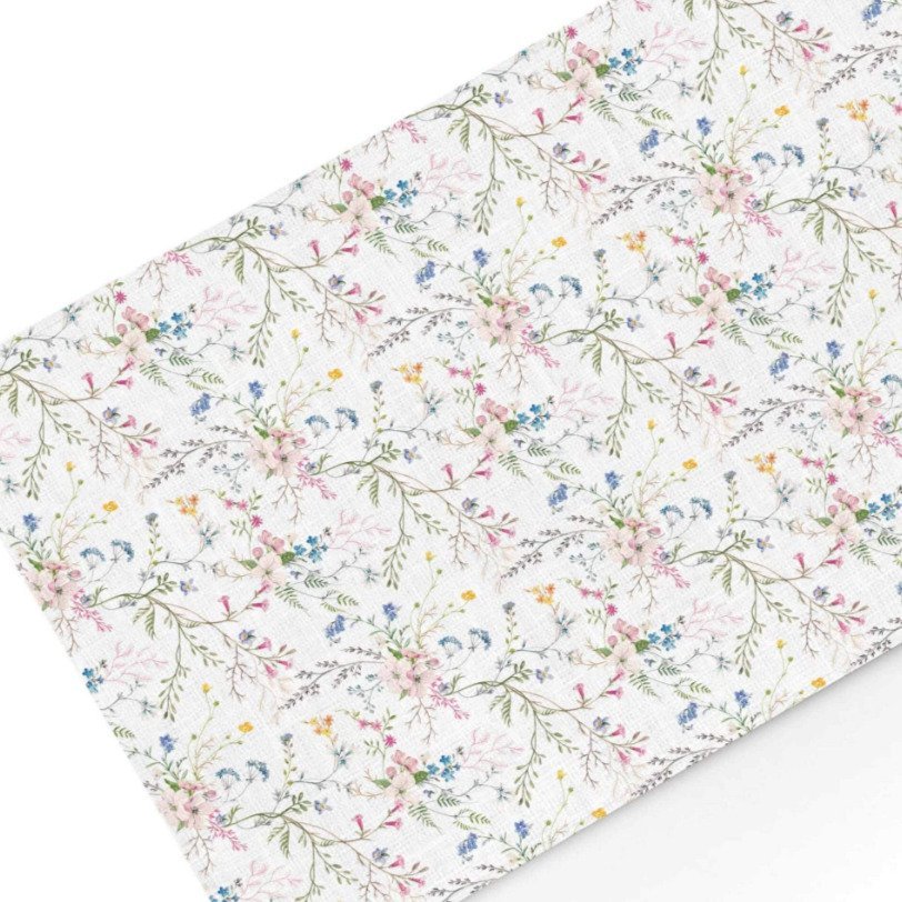 Flores Campestres | Caminho de Mesa | Linho - Image 1
